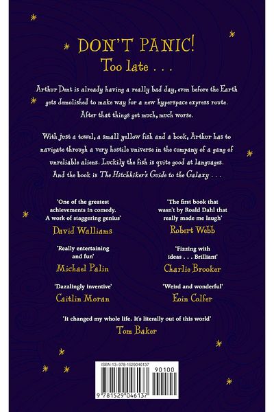 Kolektif Kitap The Hitchhiker's Guide to the Galaxy Illustrated Edition (Illustrated)