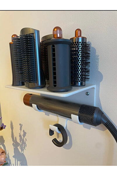 Morpiko Airwrap Multistyler Ile Uyumlu Beyaz Stand, Düzenleyici Saç Şekillend...