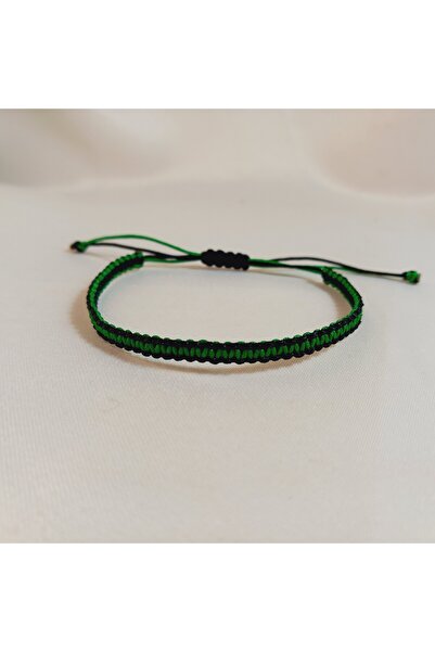 Crystal Atelier Sakaryaspor Taraftar Makrome Örgü Bilekliği-Taraftar Bileklik...