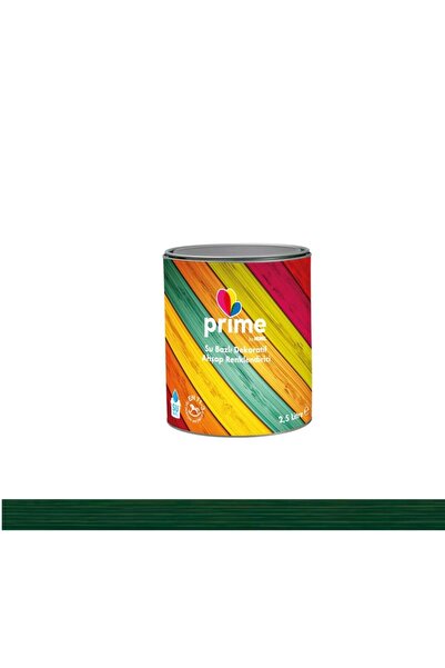 Hemel Prime Dekoratif Ahşap Renklendirici 2,5 Lt-SA 1166 Green (Yeşil)