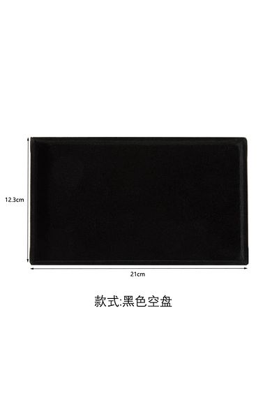 Choice 1 Black Jewelry Organizer Velvet Jewelry Storage Tray Display Ring Bracelet Necklace Storage Box Sh.