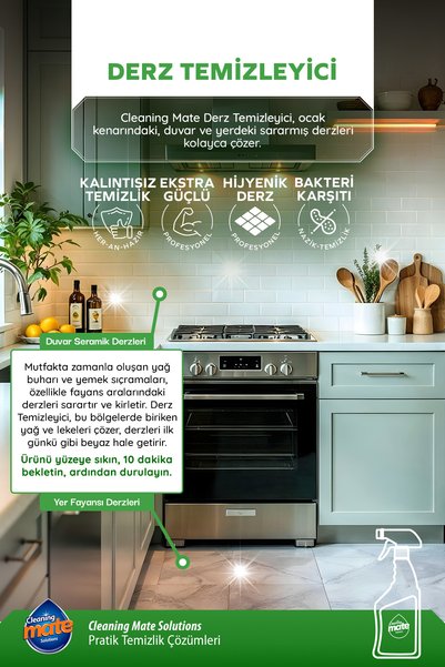 Cleaning Mate Solutions Ultra Güçlü Derz Temizleyici