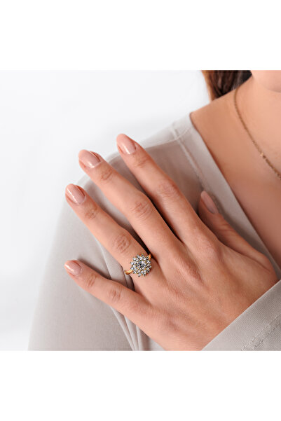 Atelier LEO Handmade Jewellery KLASİK IŞILTI BAKIR EL YAPIMI KRİSTAL TAŞLI KA...