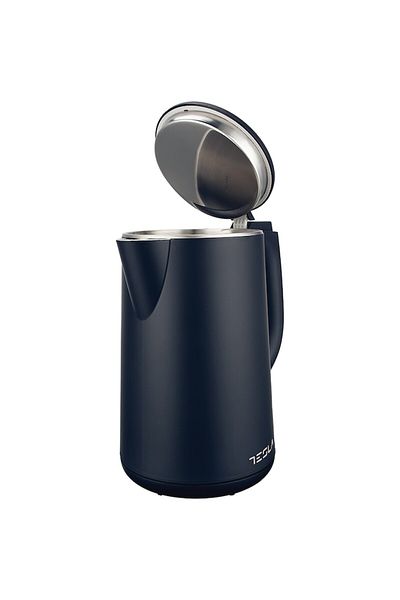 TESLA Kettle Tesla KT301BX, 1.5L, 2200W automatic shut-off, plastic base, plastic, black