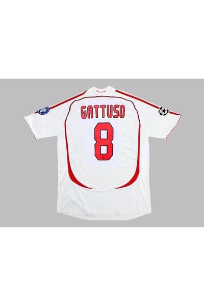 Lion Spor Milan 2007 Champions League Final Gennaro Gattuso Nostalgia Jersey ...