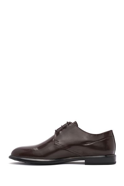 Derimod Men's Brown Laced Leather Classic Shoes 25Sfd 601622