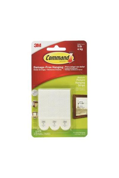 3M Command Picture & Frame Hanging Strips (Set of 3, Medium)