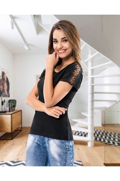 Beruflic Half Sleeve Women's Bodysuit 127
