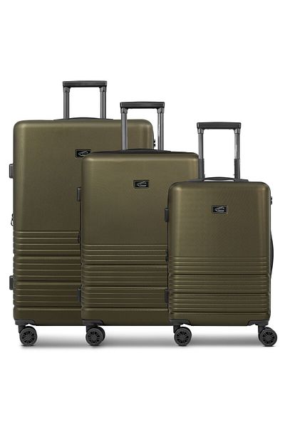 Camel Active Hanoi 4 wheels Suitcase set 3-piece with expansion pleat