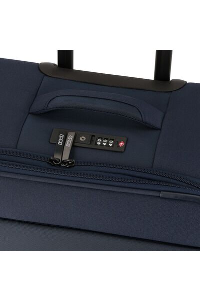 Jump Monthélys 4 Rollen Trolley 67 cm mit Dehnfalte