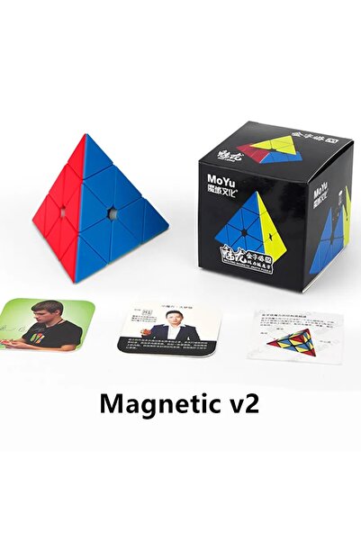 Choice مكعب السرعة السحري Pyramid M V2 MoYu Meilong Magnetic 2x2 3x3 4x4 5x5 ...