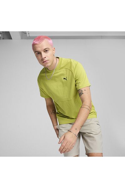 Puma Ανδρικό μπλουζάκι με πράσινο Pumatech Better Tee 684604 -35