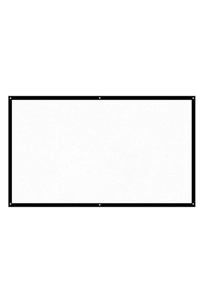 Generic docooler Portable Foldable 16:9 HD Projector Screen LU-V5-372 White/Black