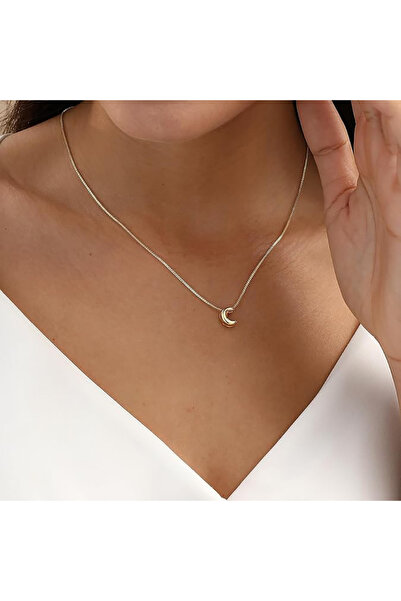 Atolyezone C Harfi Tasarım 18k Altın Kaplama Harfli Kolye Isimli Kişiye Özel ...