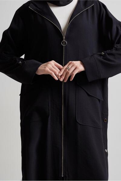 Alvina Hooded Trench Coat 10961