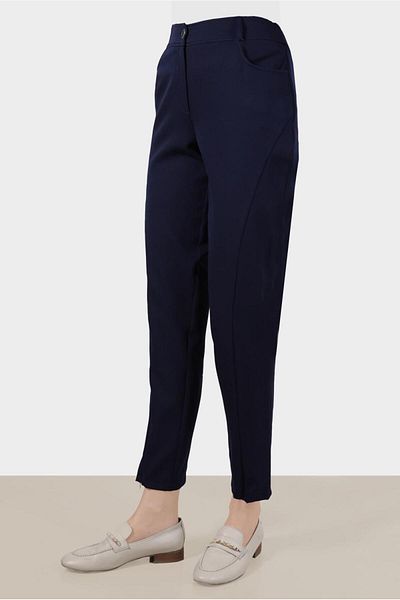 Alvina 70383 Model Zipper Detailed Pants