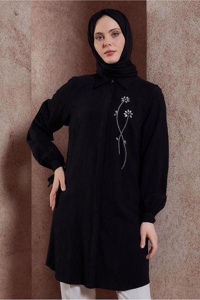 Alvina STONE PRINTED TUNIC 43921