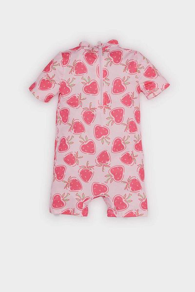 DeFacto Baby Girl Patterned Swimsuit C0797A525Sm