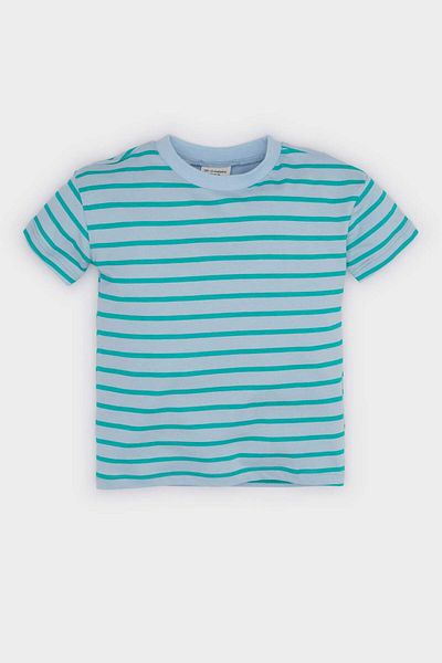 DeFacto Baby Boy Striped Short Sleeve T-Shirt E5315A525Sm