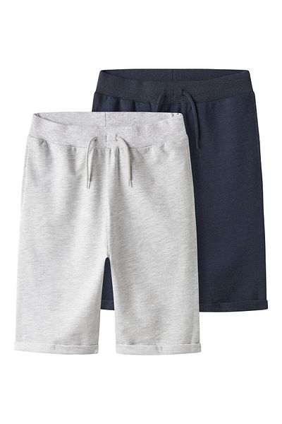 TWO SOON Shorts 2er-Pack glatte Jogging