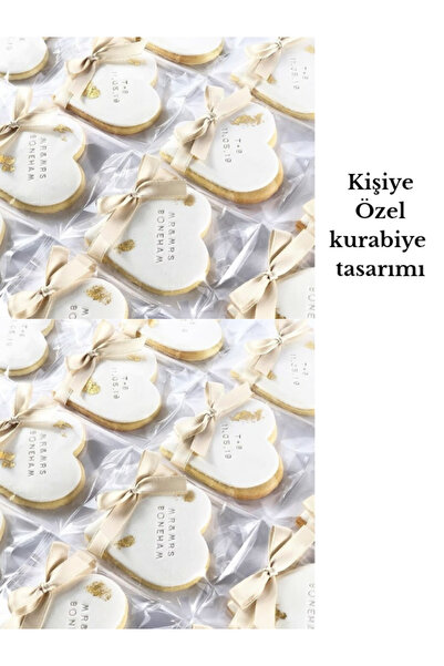 Maku home Kişiye Özel Kalp Kurabiye, Butik Kurabiye Hediyelik Kurabiye Söz,ni...
