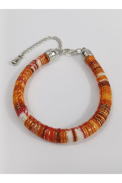 SYAZE Bohemian Cord Bracelet Orange