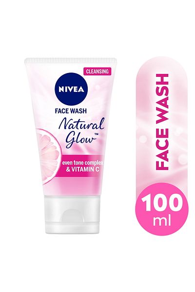 NIVEA Face Wash Cleanser Natural Glow 100 ml