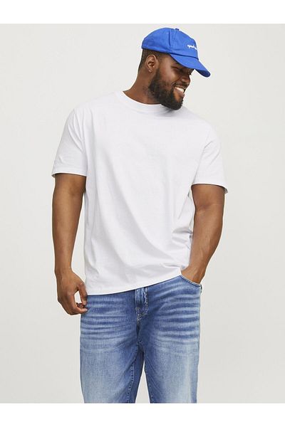 Jack & Jones Plus T-shirt Plus Size Einfarbig T-shirt