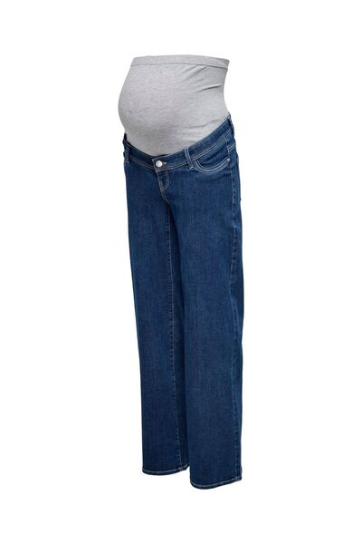 ONLY MATERNITY Jeans mit weitem Bein OLMWAUW Mittlere Taille Weiter Beinschnitt Jeans