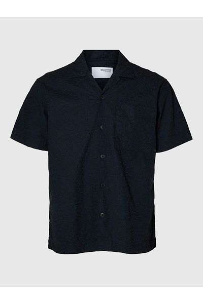 Selected Homme Kurzarmhemd 100% Baumwoll