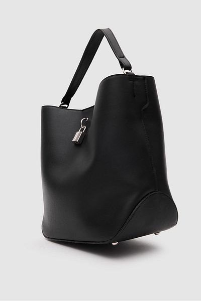 Shule Bags Geantă de umăr James Lock Negru
