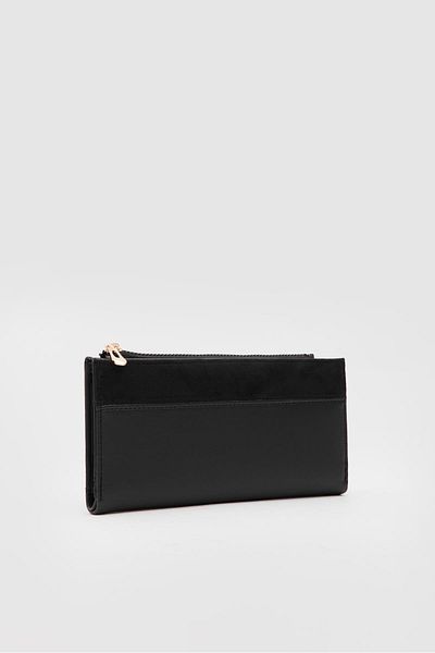 Shule Bags Black Afra Portfolio Wallet