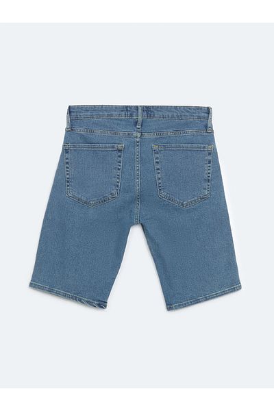 LC Waikiki Pantaloni scurți de jeans pentru bărbați, slim fit