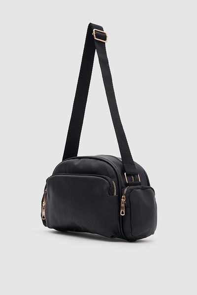 Shule Bags Geantă neagră Montes Crossbody