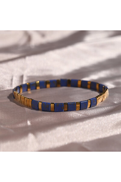 Choice سوار من 5 حبات تيلا للنساء بتصميم جديد عصري من الهيماتيت قابل للتكديس مع سحر ملون أساور نسائية.