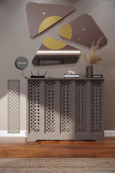 BAGAX Perge Model, Antrasit Renk,iç Ölçü 96 Cm Dış Ölçü 100 Cm Petek Kaplama,...