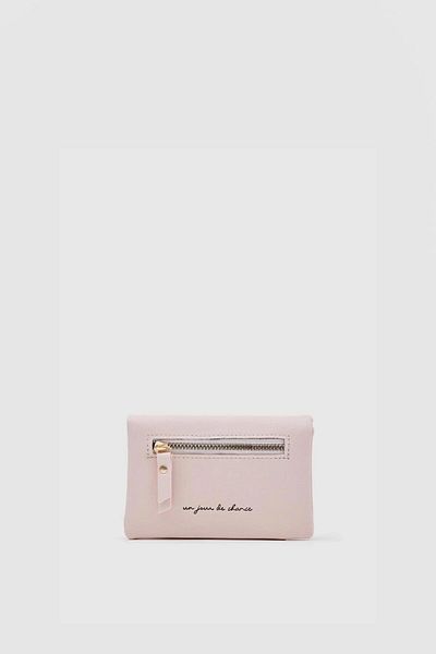 Shule Bags Beige Rodi Wallet - Zippered