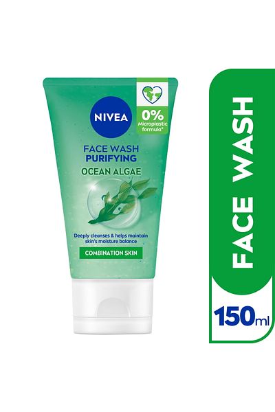 NIVEA Face Wash Cleanser Purifying 150ml - Deep Cleansing, Refreshing Formula