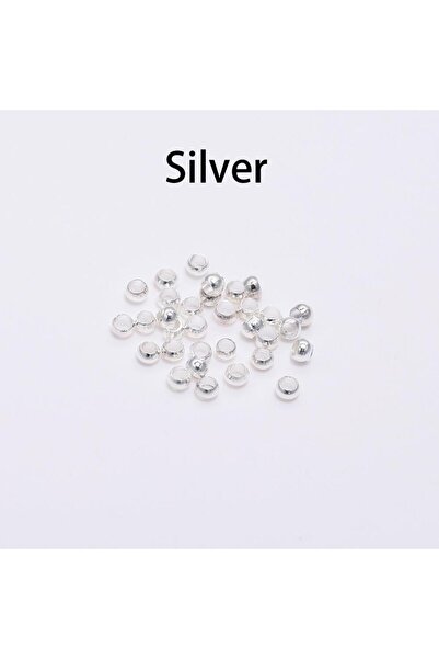 Choice1 1.5mm Silver 500pcs/lot Gold Silver Copper Ball Crimp End Beads Dia 1...
