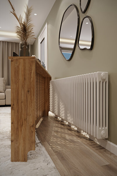 BAGAX Zeugma Model, Çam Renk,iç Ölçü 176 Cm Dış Ölçü 180 Cm Petek Kaplama, Dresuar