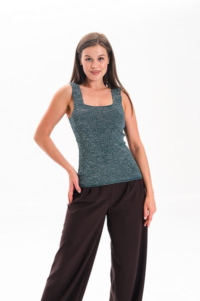 HayalGecesi Summer Glitter Knitwear Blouse