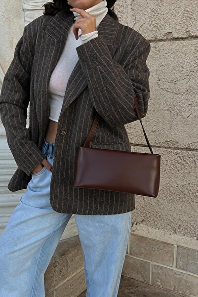 Shule Bags Capella Basic Baguette Bag Hazelnut Shell