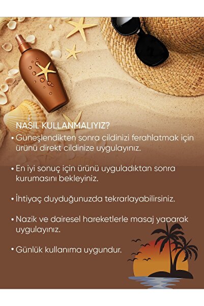 VOOP After Sun Lotion | Güneş Sonrası Losyon - 150 ml (COENZYME Q10)