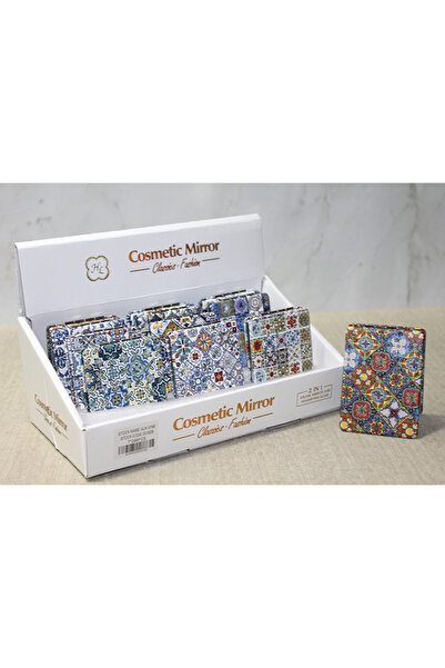 TTT مرآة يد حجرية مستطيلة رفيعة موديل 3