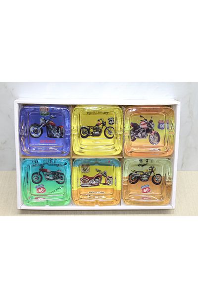 TEKNOART Model 18 Glass Ashtray Collateral
