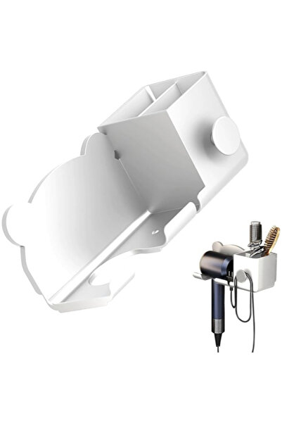eminonundenal Hair Dryer Holder with Teddy Bear Figure