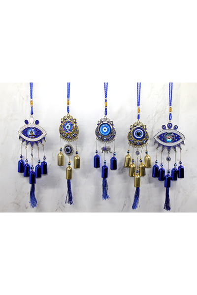 CT STONES Metal Evil Eye Bead Bell Model 1