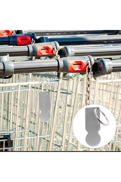 TTT Practical Shopping Trolley Keychain
