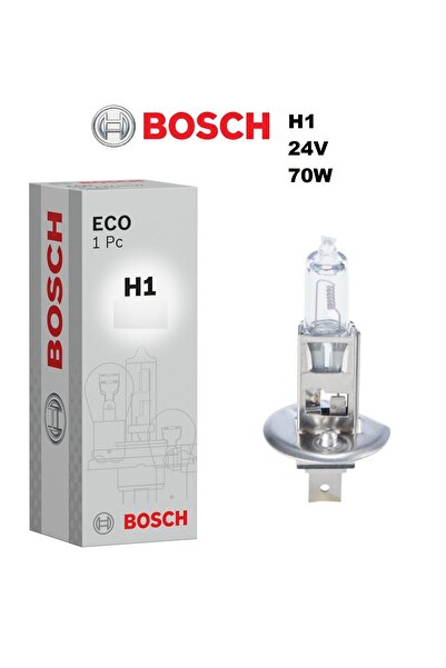 Bosch H1 ECO TRUCK AĞIR VASITA ÖN FAR AMPULU 24V 70W P14,5S 466 AMPUL 10ADET