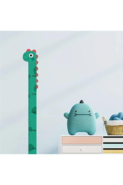BulutRetail ملصق قياس ارتفاع الديناصور اللطيف